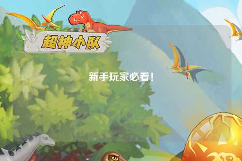 新手玩家必看!