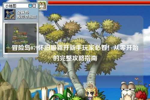 冒险岛079怀旧服新开新手玩家必看！从零开始的完整攻略指南