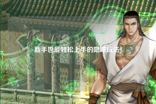 新手也能轻松上手的隐藏玩法！